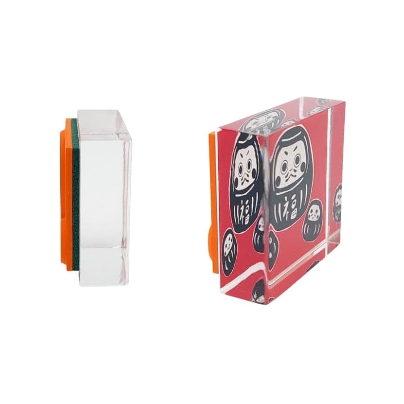 Sello japonés Daruma de Tomikohan