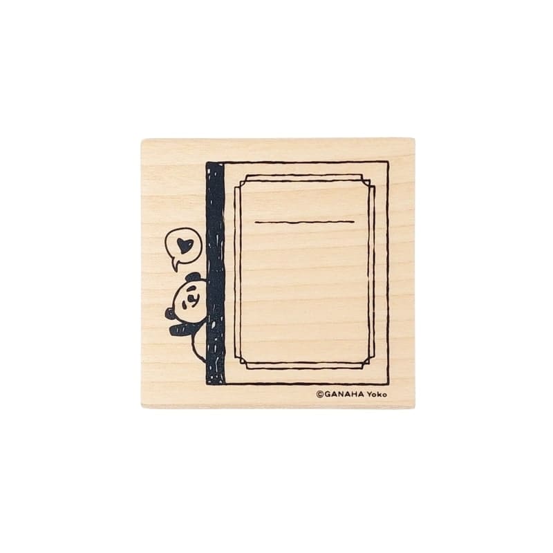 Sello japonés Panda Notas