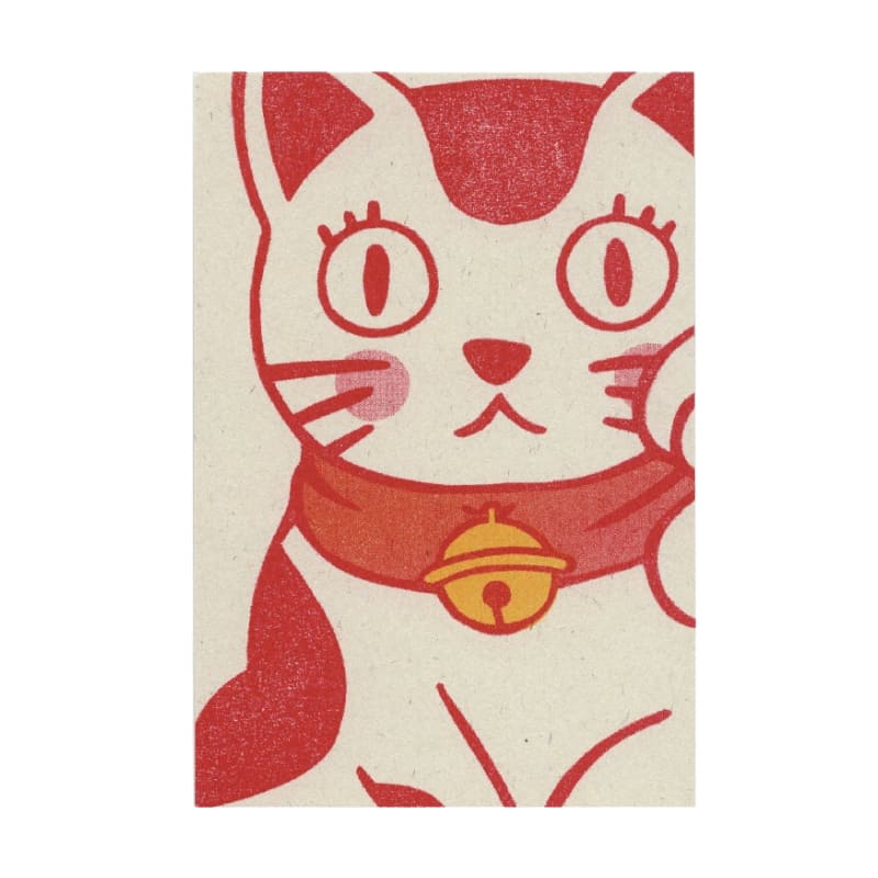 Tarjeta Japonesa Maneki Neko