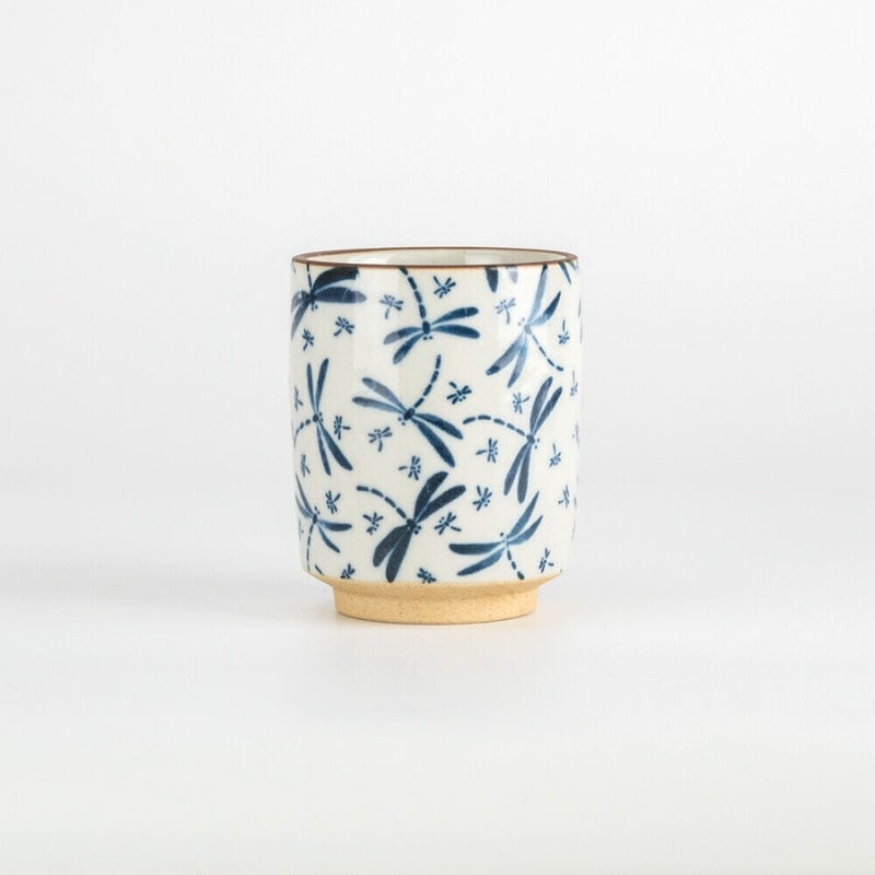 Taza de té japonesa Libélula