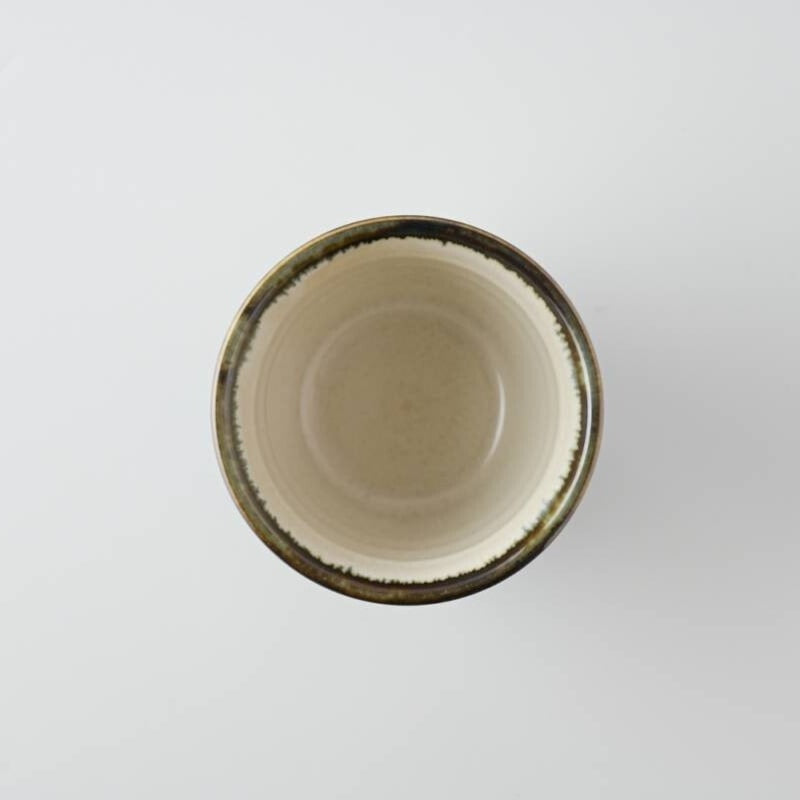 Taza japonesa Hakeme Marrón
