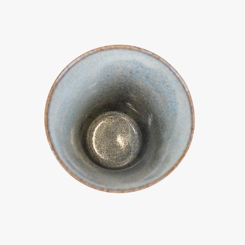Taza japonesa grande gris
