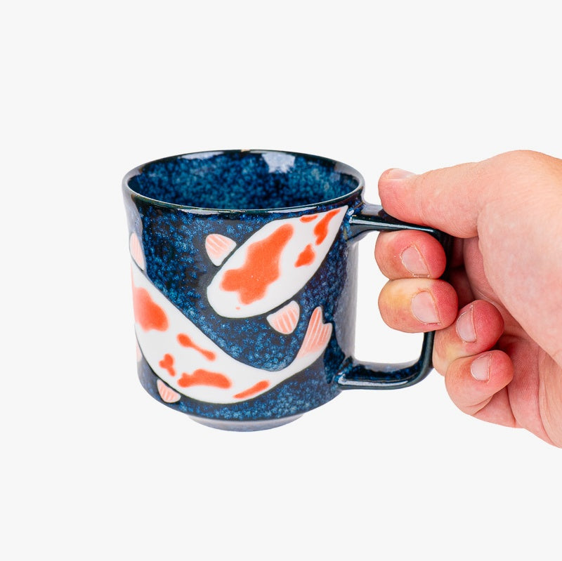 Taza japonesa Koi