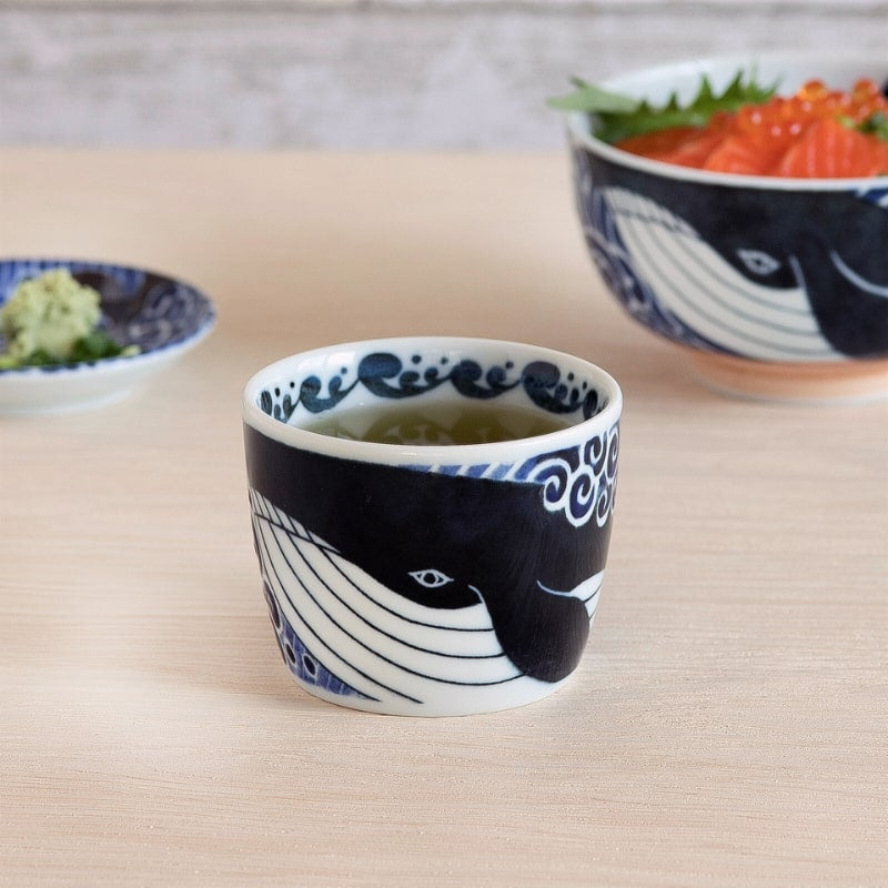 Taza Japonesa para Soba Ballena