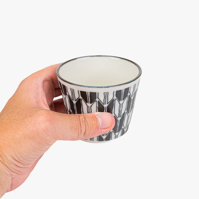 Taza Japonesa Soba Yagasuri