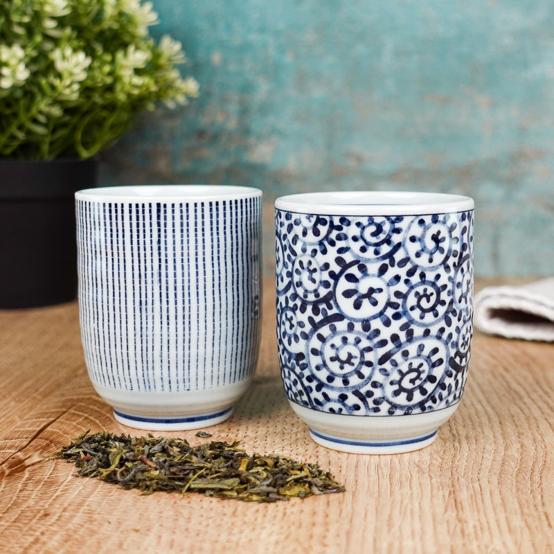 Taza Japonesa Yunomi Karakusa