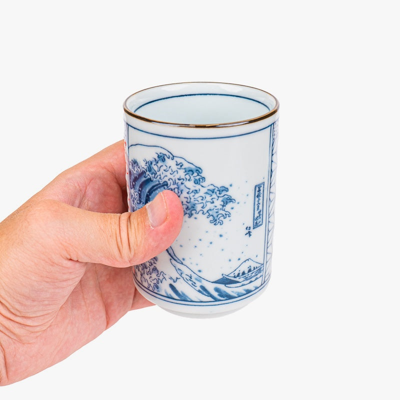 Taza japonesa Yunomi Namifuji