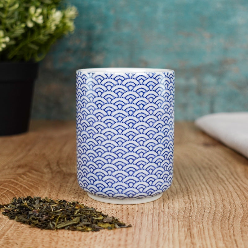 Taza Japonesa Yunomi Seigaiha