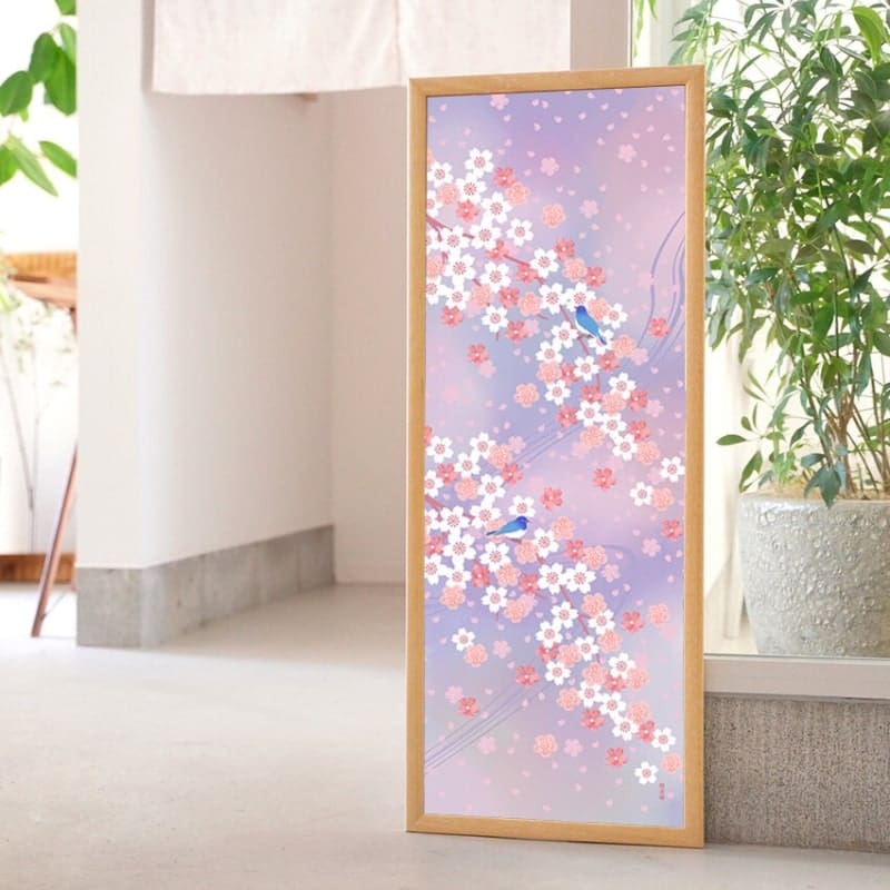 Tenugui Japonais Sakura Ame