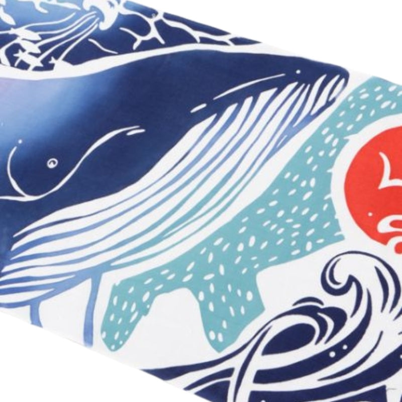 Tenugui Japonés Ballena