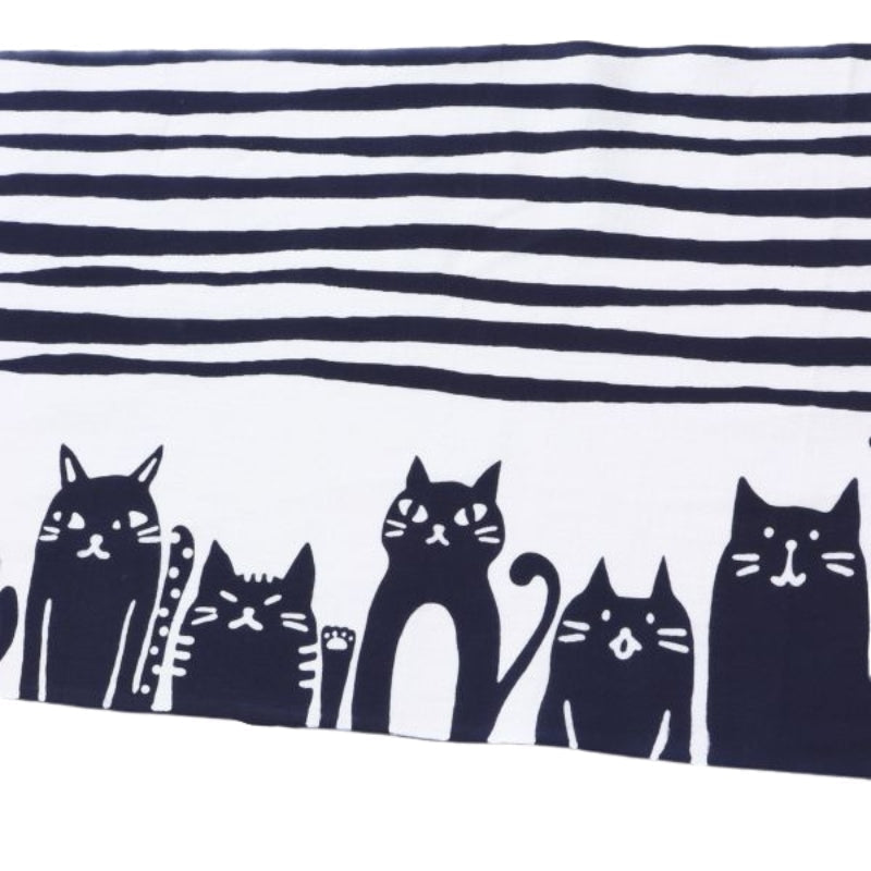 Tenugui Japonés Gatos