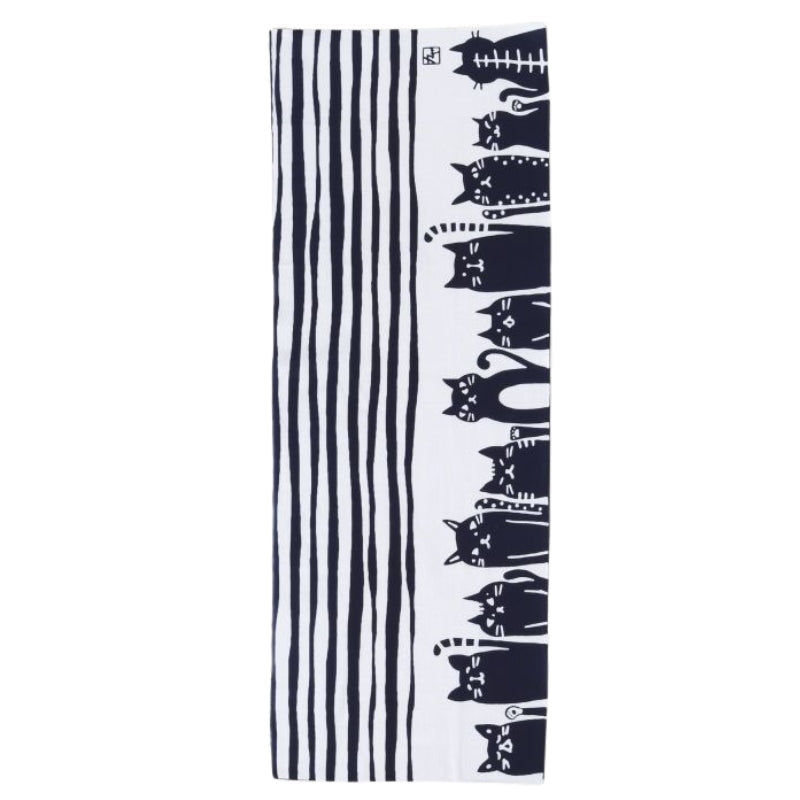 Tenugui Japonés Gatos