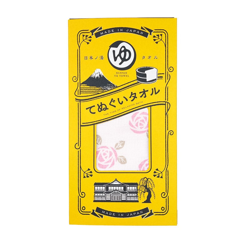 Tenugui Japonés Rosas