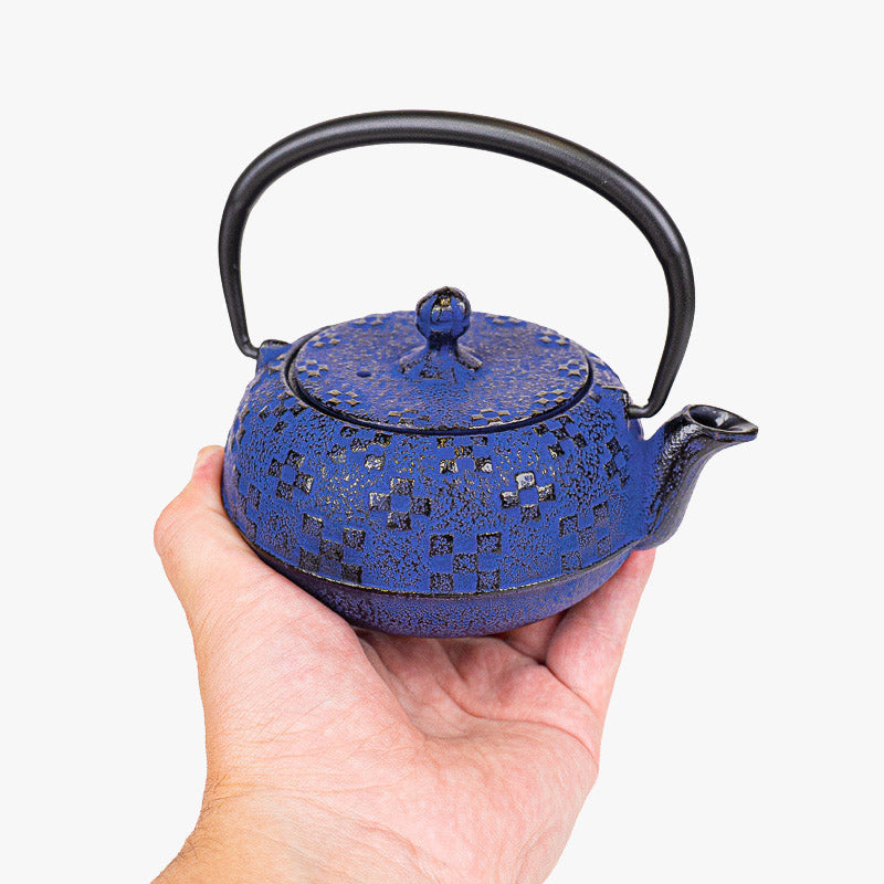 Tetera Japonesa Hierro Fundido Tetsubin Indigo