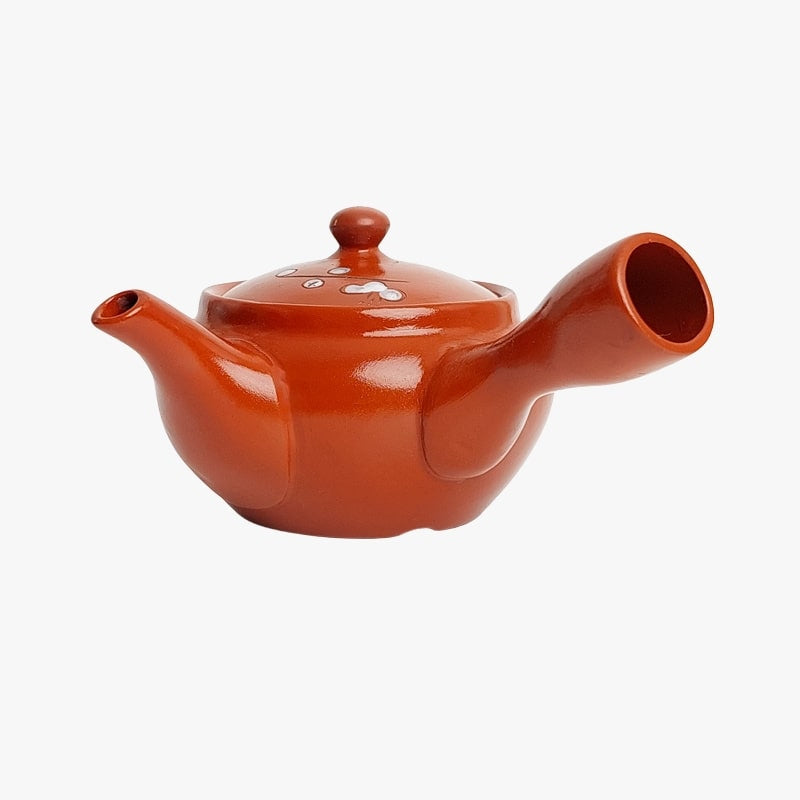 Tetera japonesa Kyusu roja