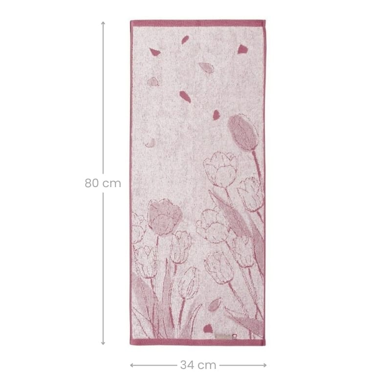 Toalla Facial Japonesa Tulipán