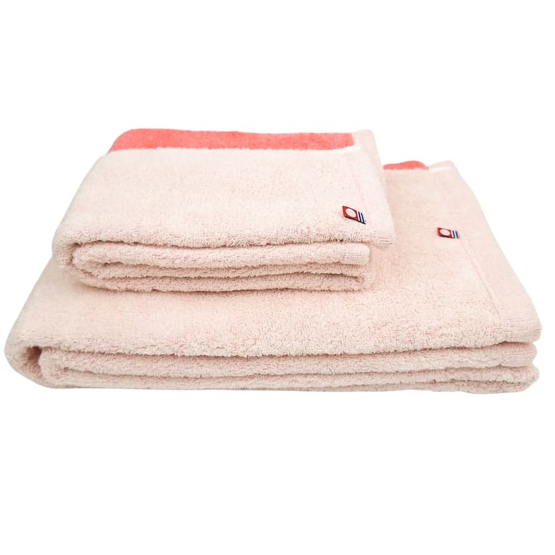 Toalla Facial Reversible Rosa Imabari