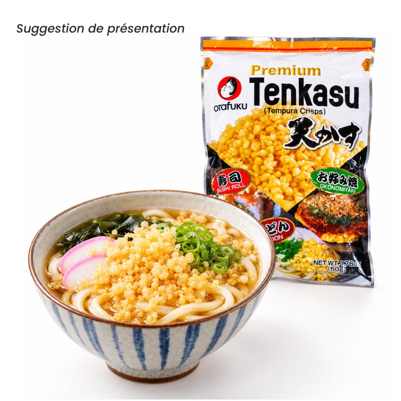 Trocitos Crujientes de Tempura – Tenkasu – Otafuku