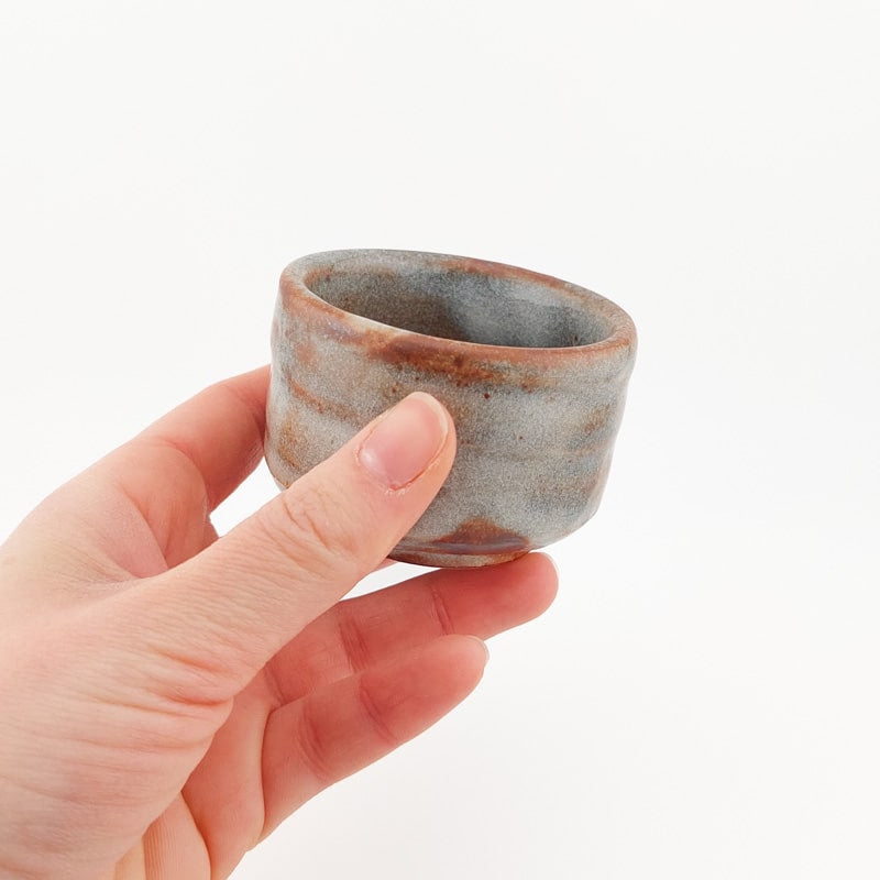 Vaso de sake japonés Haiiro