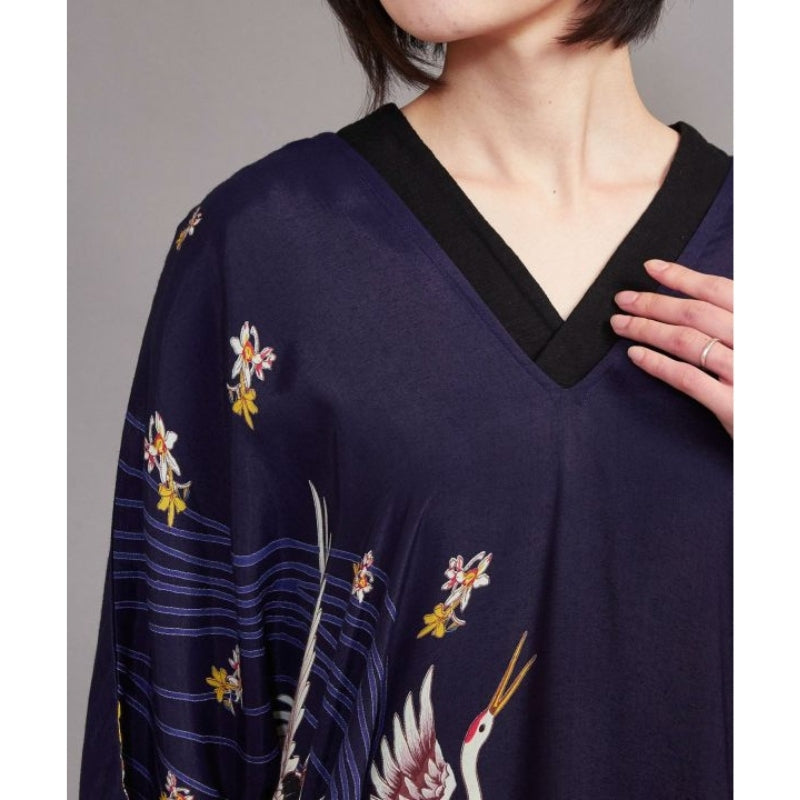 Vestido Grulla Japonesa