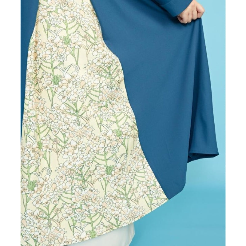 Vestido Japonés Moderno Azul