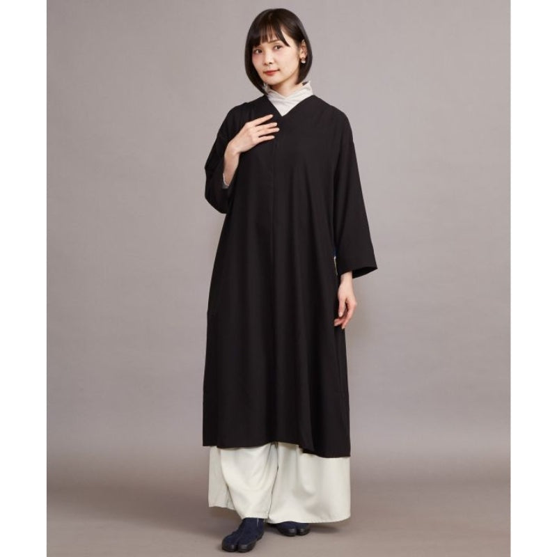Vestido Japonés Moderno Negro