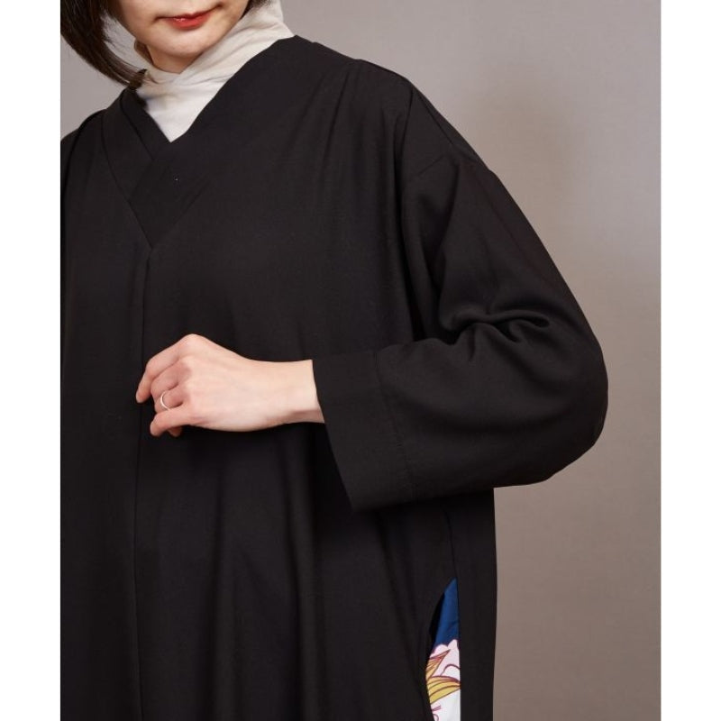 Vestido Japonés Moderno Negro