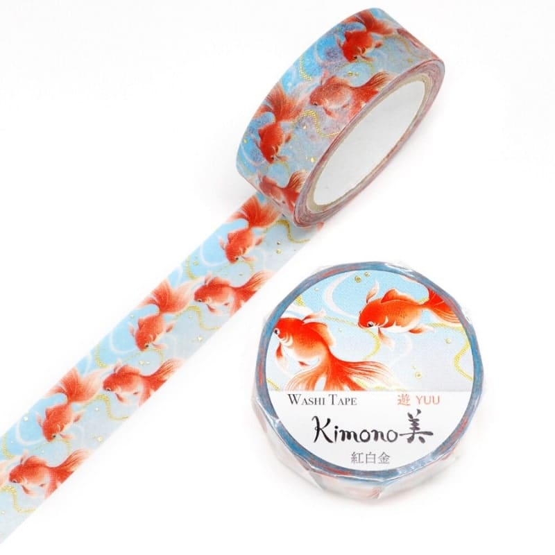 Cinta Washi Japonesa Kingyo