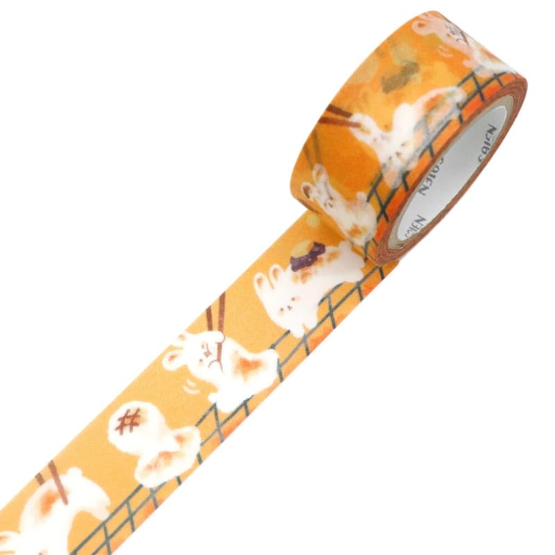 Washi Tape Japonés Mochi Conejo