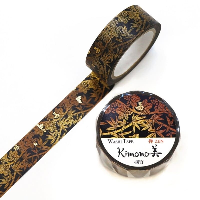 Washi Tape Japonés Kin-iro