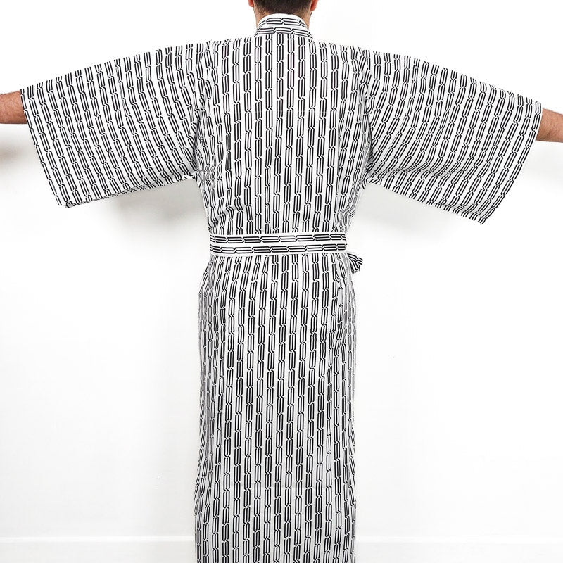 Yukata Blanco Hombre