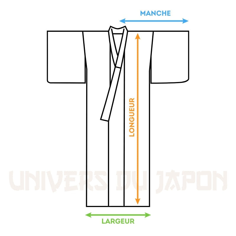Yukata Japonés de Algodón