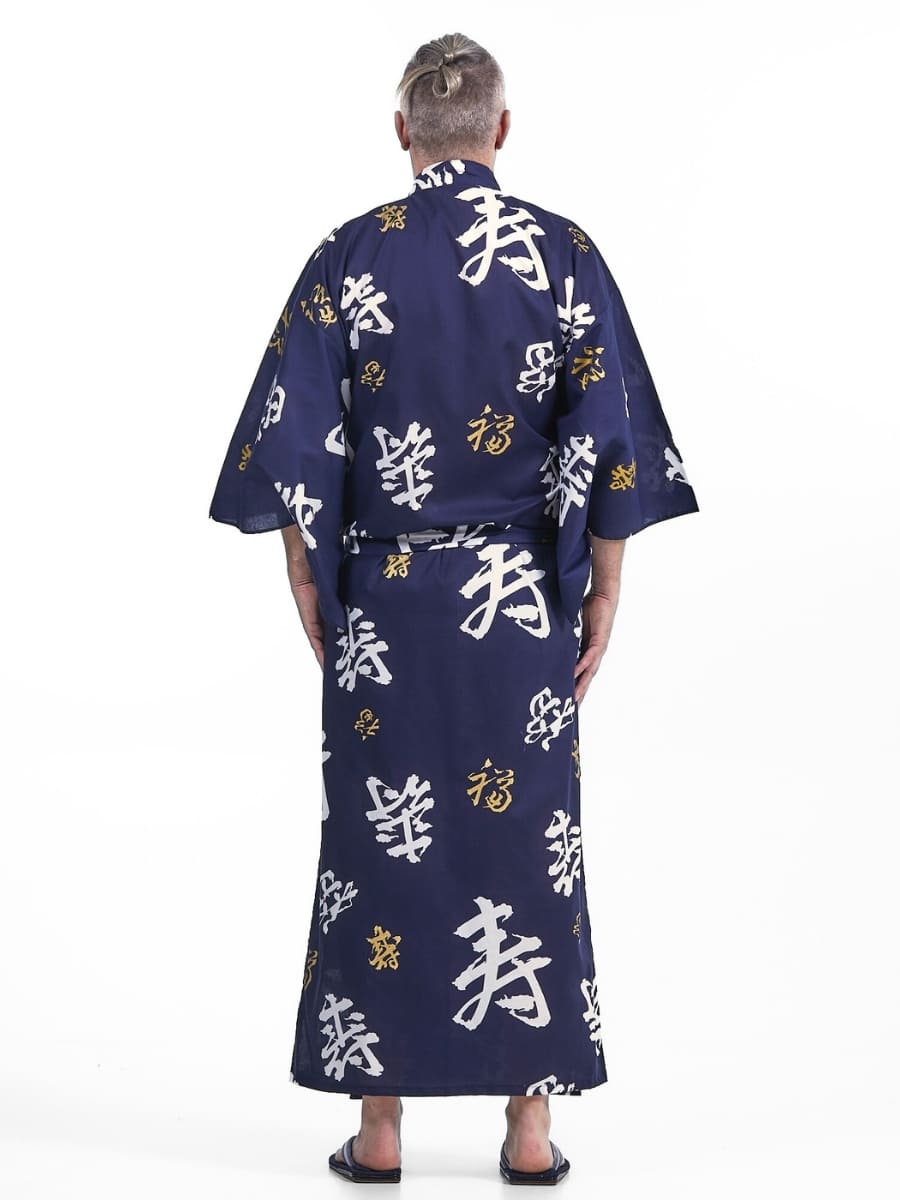 Yukata Kimono Kotobuki Hombre