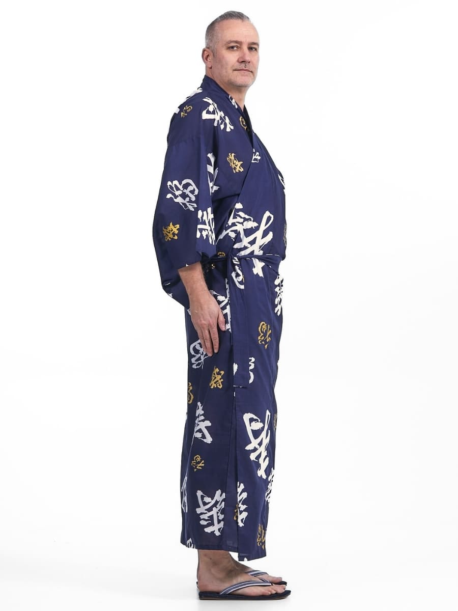 Yukata Kimono Kotobuki Hombre