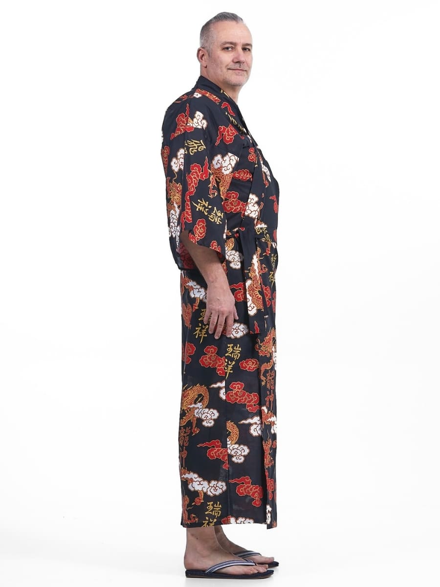 Yukata Kimono Ryū to Kumo Hombre
