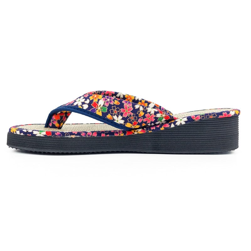 Zori Calzado Japonés Sakura Azul EU 35 - 37
