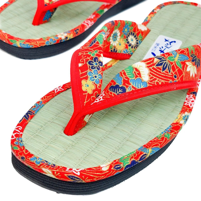 Zori Calzado Japonés Rojo