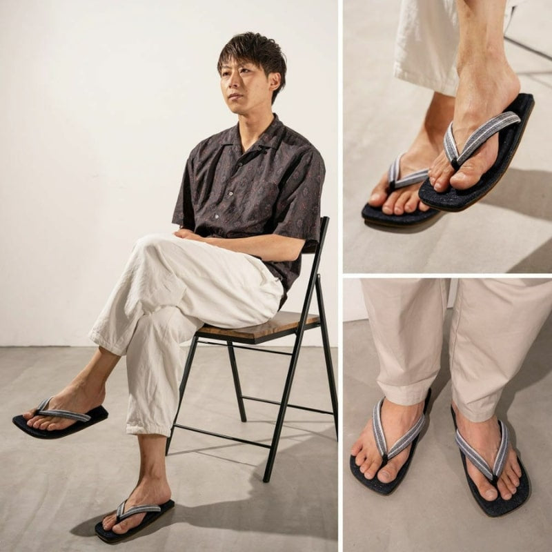 Zori Japonés Okayama Denim