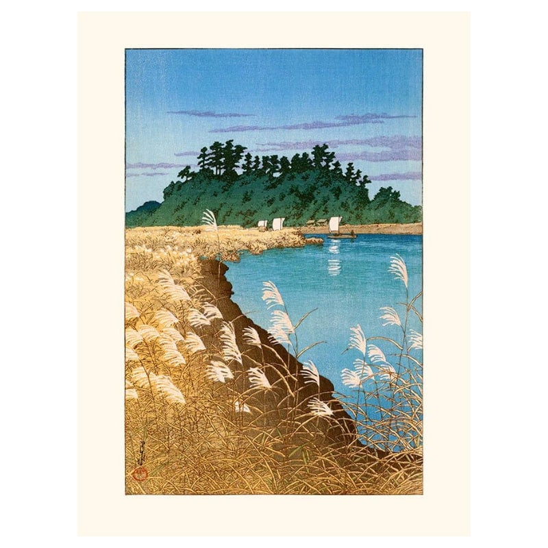 Póster japonés Ichikawa Print - A3