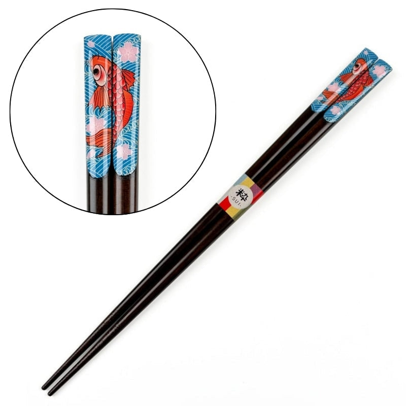 Palillos japoneses Carpa koi