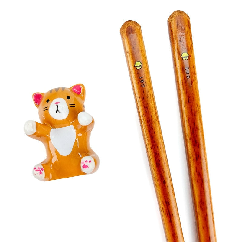 Palillos japoneses Gato