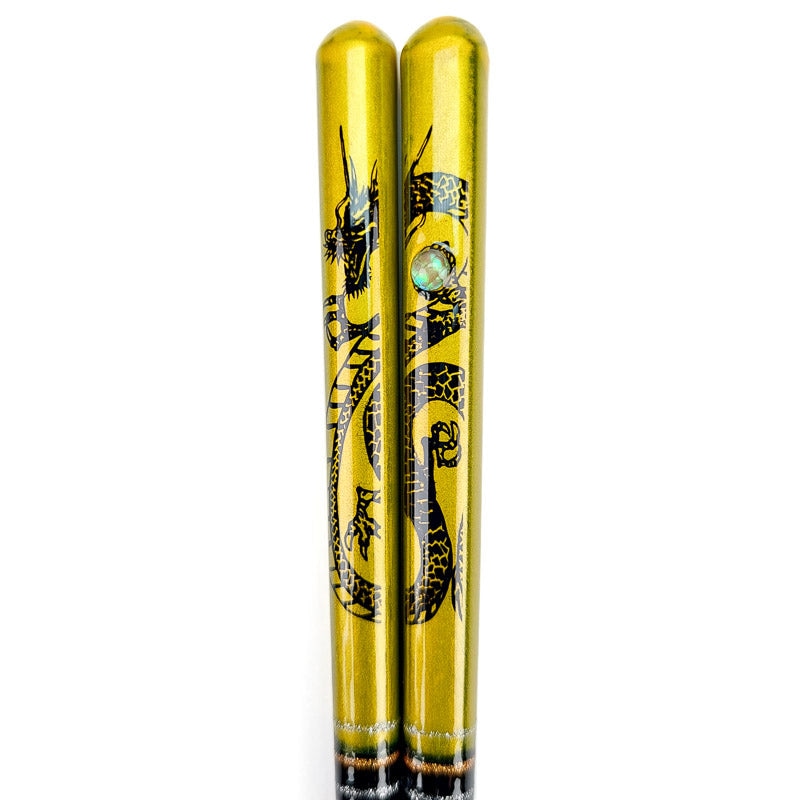 Palillos japoneses Golden Dragon