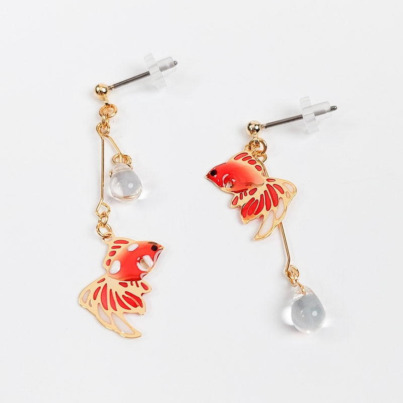 Pendientes japoneses Goldfish