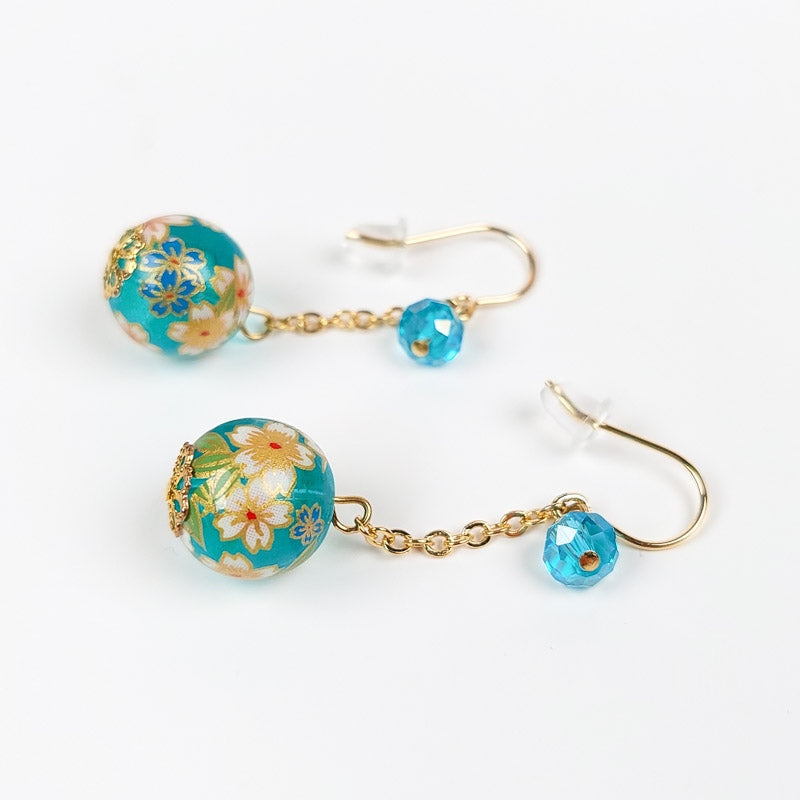 Pendientes colgantes japoneses
