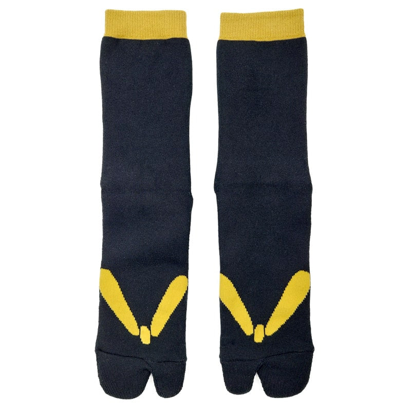 Calcetines japoneses Tongs - Negro - EU 37-42