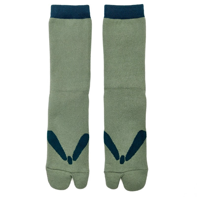 Calcetines japoneses Tongs - Verde - EU 37-42