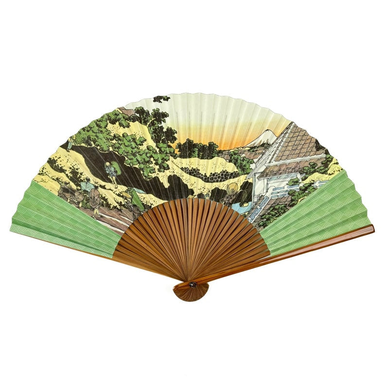 Estampado abanico japonés