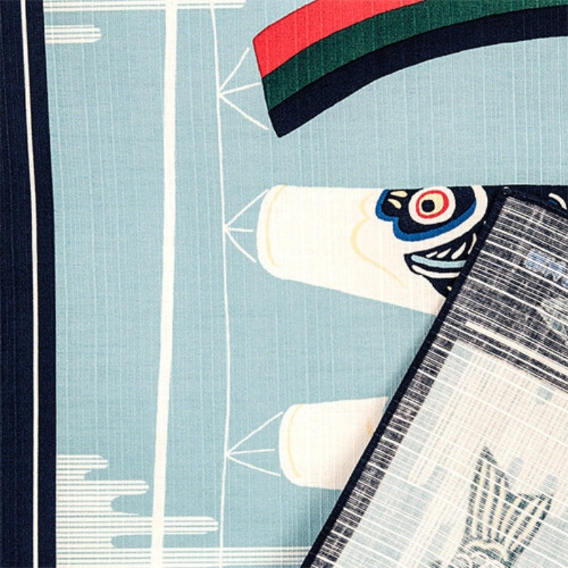 Furoshiki japonés Koïnobori - 50cm x 50cm