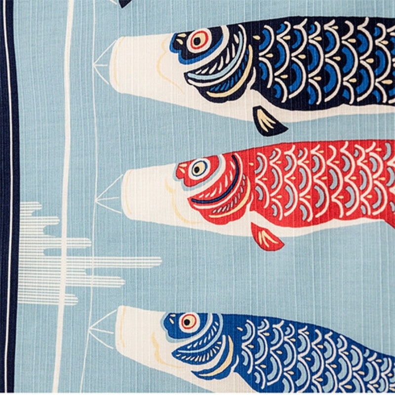 Furoshiki japonés Koïnobori - 50cm x 50cm
