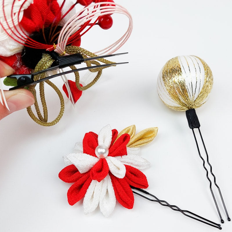 Flores y Grúas Kanzashi